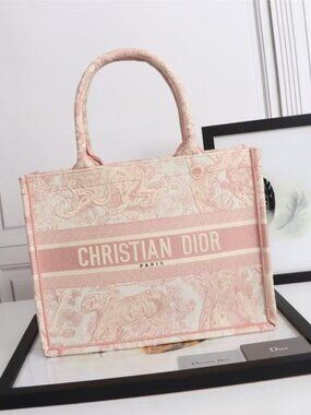 Christian Dior Toile de Jouy Book Tote bags - Medium Canvas